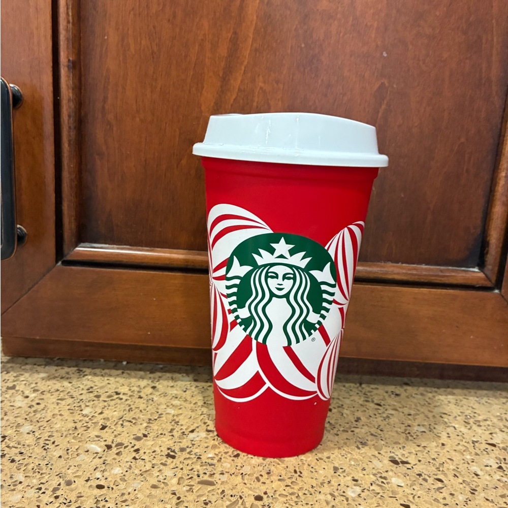 2/$20 2024 Starbucks Festive Red and White Tumbler